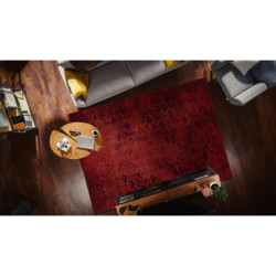 Dywan wełniany JADE 45005/300 Ornament czerwony / granat OSTA 200x300cm