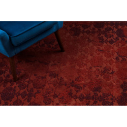 Dywan wełniany JADE 45005/300 Ornament czerwony / granat OSTA 200x300cm
