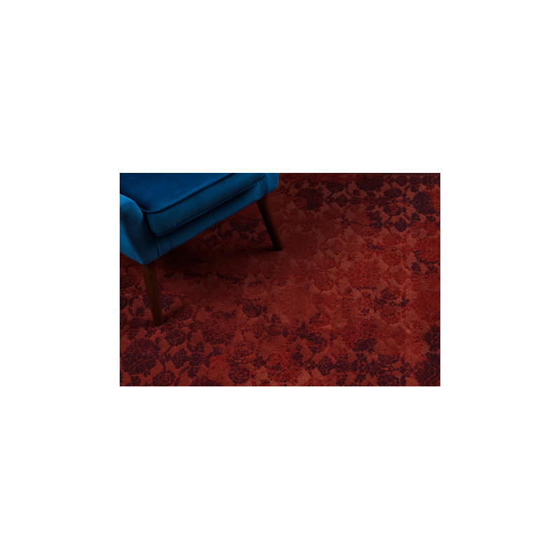 Dywan wełniany JADE 45005/300 Ornament czerwony / granat OSTA 200x300cm