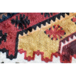 Dywan do prania ANDRE 2305 Orientalny patchwork, antypoślizgowy - bordo / brązowy 160x220cm