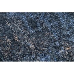 Dywan do prania ANDRE 1058 Ornament, vintage antypoślizgowy - czarny / niebieski 80x150cm Dywan do prania ANDRE 1058 Ornament, vintage antypoślizgowy - czarny / niebieski 80x150cm