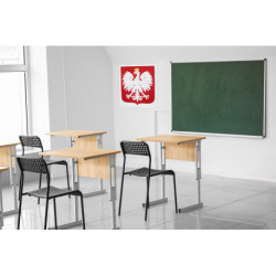 Dywan do prania ANDRE 2309 Godło polskie, Polska antypoślizgowy - biały / czerwony 80x90cm Dywan do prania ANDRE 2309 Godło polskie, Polska antypoślizgowy - biały / czerwony 80x90cm