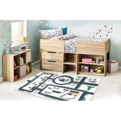 Dywan do prania BAMBINO 2223 Uliczki, samochody dla dzieci, antypoślizgowy - krem 160x220cm Dywan do prania BAMBINO 2223 Uliczki, samochody dla dzieci, antypoślizgowy - krem 160x220cm