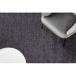 Dywan FLORENCE 24021 Jednolity, glamour, płasko tkany, frędzle - antracyt 135x190cm Dywan FLORENCE 24021 Jednolity, glamour, płasko tkany, frędzle - antracyt 135x190cm