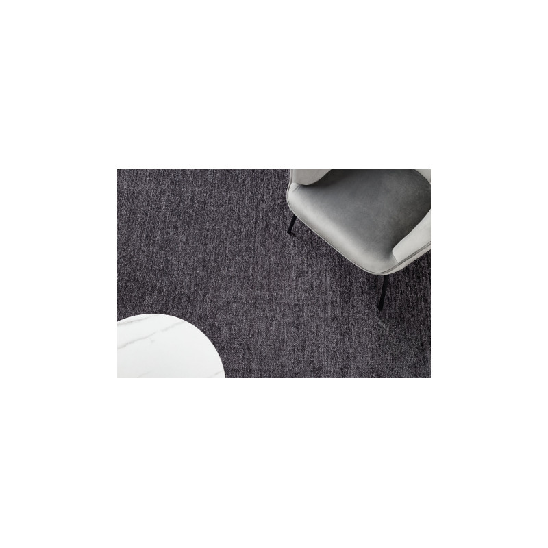 Dywan FLORENCE 24021 Jednolity, glamour, płasko tkany, frędzle - antracyt 155x220cm Dywan FLORENCE 24021 Jednolity, glamour, płasko tkany, frędzle - antracyt 155x220cm