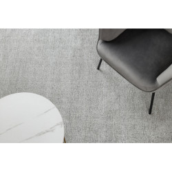 Dywan FLORENCE 24021 Jednolity, glamour, płasko tkany, frędzle - krem 78x150cm Dywan FLORENCE 24021 Jednolity, glamour, płasko tkany, frędzle - krem 78x150cm