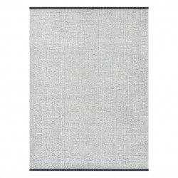 Dywan FLORENCE 24021 Jednolity, glamour, płasko tkany, frędzle - krem 195x290cm