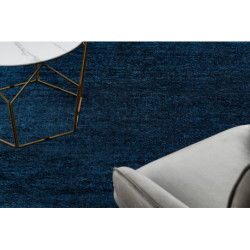 Dywan FLORENCE 24021 Jednolity, glamour, płasko tkany, frędzle - granat 155x220cm Dywan FLORENCE 24021 Jednolity, glamour, płasko tkany, frędzle - granat 155x220cm