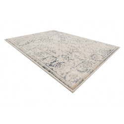 Dywan NAIN Ramka ornament vintage 68981/50955 beż / granat 80x150cm