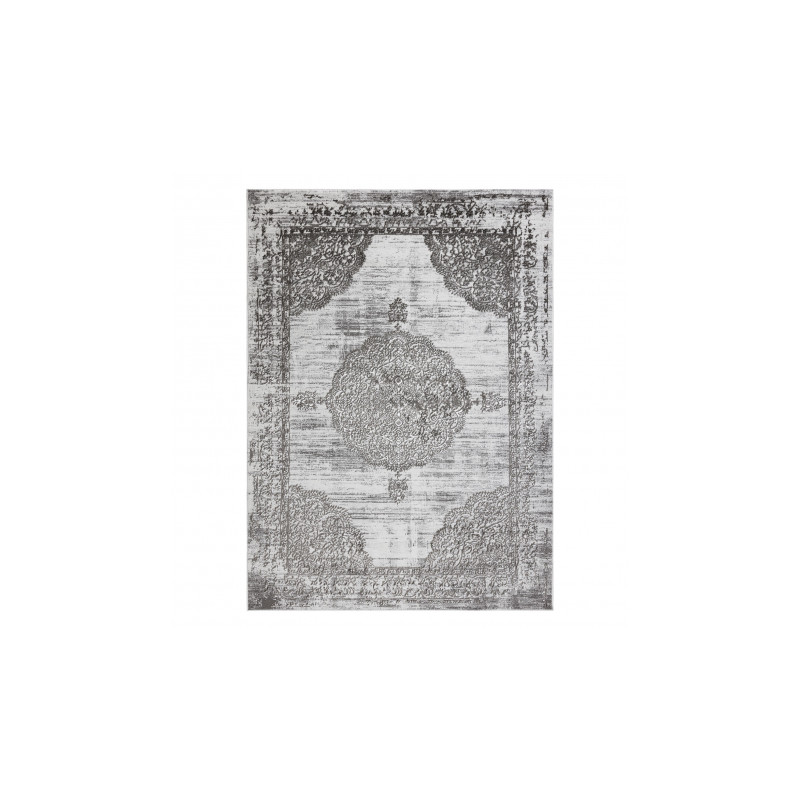 Dywan LIRA E1468 Rozeta, strukturalny, nowoczesny, glamour - szary 200x290cm Dywan LIRA E1468 Rozeta, strukturalny, nowoczesny, glamour - szary 200x290cm