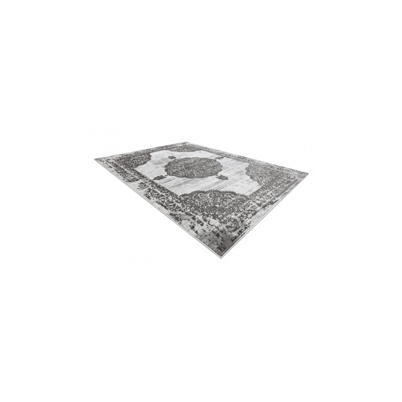 Dywan LIRA E1468 Rozeta, strukturalny, nowoczesny, glamour - szary 200x290cm Dywan LIRA E1468 Rozeta, strukturalny, nowoczesny, glamour - szary 200x290cm