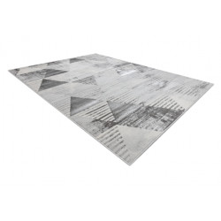 Dywan LIRA E1627 Trójkąty geometryczny, strukturalny, nowoczesny, glamour - szary 120x170cm Dywan LIRA E1627 Trójkąty geometryczny, strukturalny, nowoczesny, glamour - szary 120x170cm