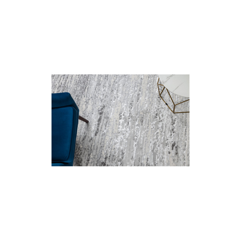 Dywan LIRA E2558 Beton strukturalny, nowoczesny, glamour - szary 200x290cm