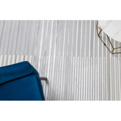Dywan LIRA E2681 Paski, strukturalny, nowoczesny, glamour - szary 200x290cm