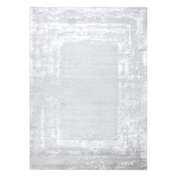 Dywan LIRA G6699 Ramka, strukturalny, nowoczesny, glamour - szary 80x150cm