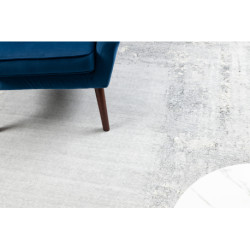 Dywan LIRA G6699 Ramka, strukturalny, nowoczesny, glamour - szary  80x150cm