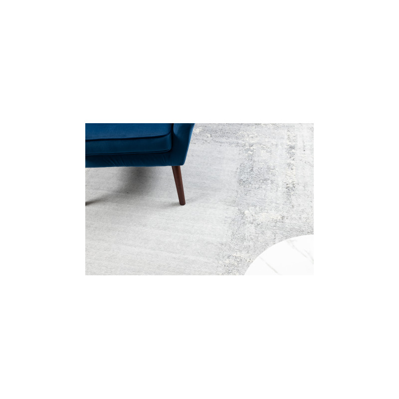 Dywan LIRA G6699 Ramka, strukturalny, nowoczesny, glamour - szary  80x150cm
