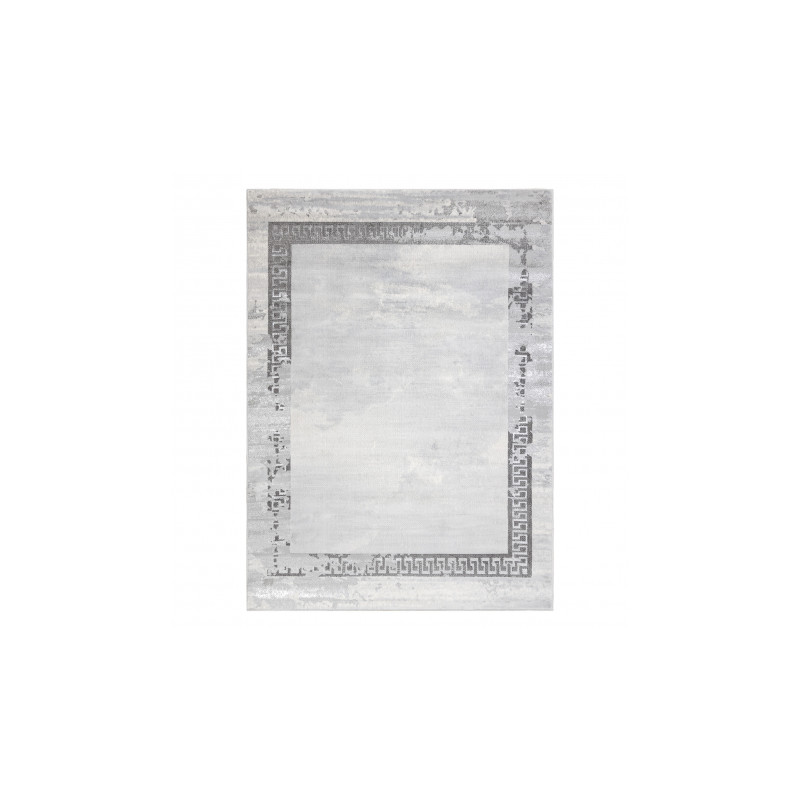 Dywan LIRA E1473 Ramka, grecki vintage strukturalny, nowoczesny, glamour - szary 80x150cm Dywan LIRA E1473 Ramka, grecki vintage strukturalny, nowoczesny, glamour - szary 80x150cm