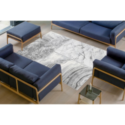 Dywan LIRA HE527 Natura, strukturalny, nowoczesny, glamour - szary 240x330cm Dywan LIRA HE527 Natura, strukturalny, nowoczesny, glamour - szary 240x330cm