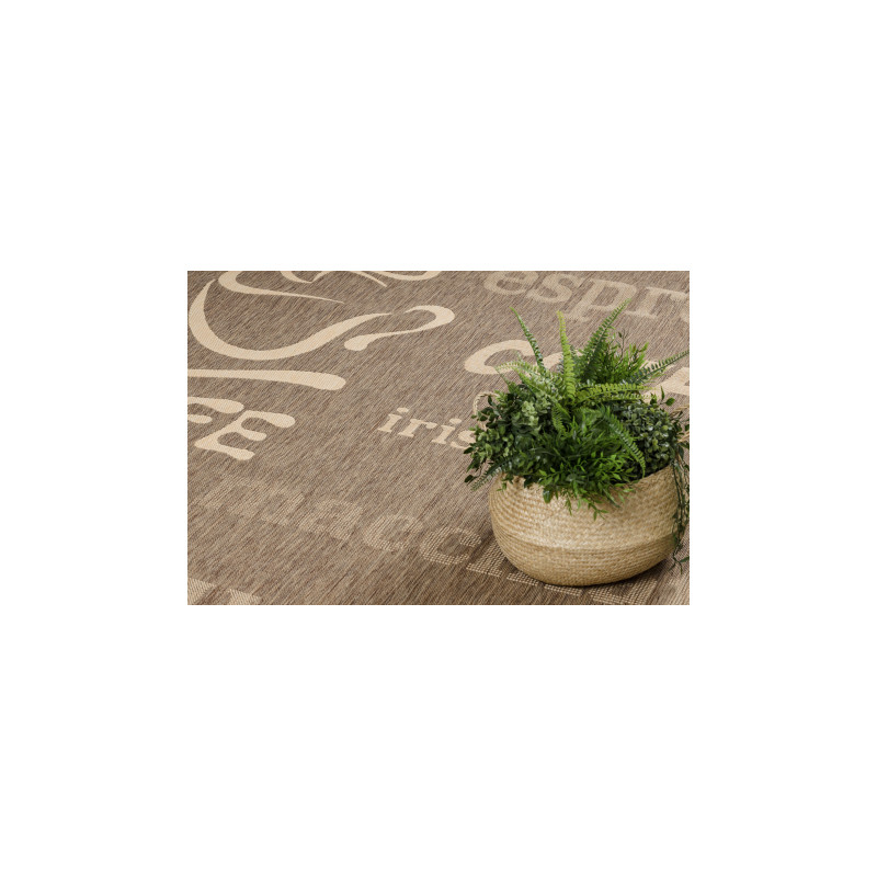 DYWAN SZNURKOWY SIZAL FLOORLUX 20645 coffee / natural 80x150cm DYWAN SZNURKOWY SIZAL FLOORLUX 20645 coffee / natural 80x150cm