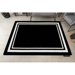 Dywan HAMPTON Border ramka czarny 200x290cm Dywan HAMPTON Border ramka czarny 200x290cm