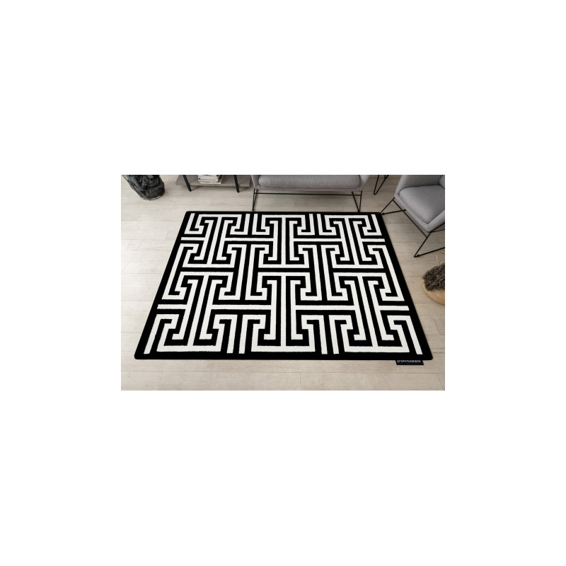 Dywan HAMPTON Crown czarny 120x170cm