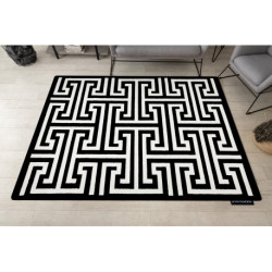 Dywan HAMPTON Crown czarny 160x220cm