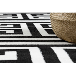 Dywan HAMPTON Crown czarny 160x220cm