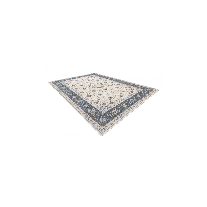 Dywan NAIN Ramka ornament 7179/51943 beż / granat 160x230cm