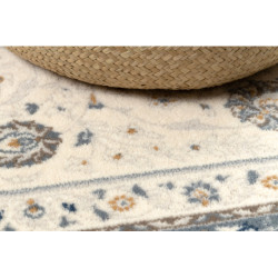 Dywan NAIN Ramka ornament 7179/51943 beż / granat 160x230cm