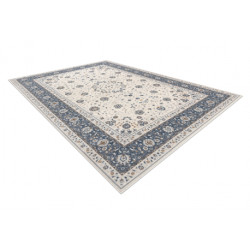 Dywan NAIN Ramka ornament 7179/51943 beż / granat 240x340cm