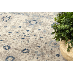 Dywan NAIN Ramka ornament 7586/51935 beż / granat 80x150cm Dywan NAIN Ramka ornament 7586/51935 beż / granat 80x150cm