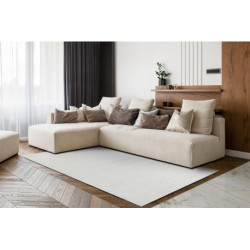 Dywan CASABLANCA PLUS krem jednolity, pętelkowy 200x300cm