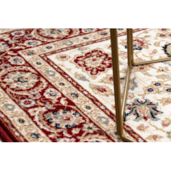 Dywan NAIN Ornament, ramka 0001/00001 beż / bordo 120x170cm