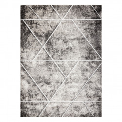 Dywan MATEO 8031/944 Nowoczesny, geometryczny, trójkąty - strukturalny szary / beż 120x170cm