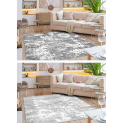 Dywan MATEO 8038/644 Nowoczesny vintage, przecierany - strukturalny szary 120x170cm