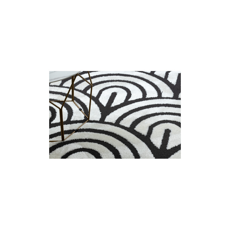 Dywan MODE 8629 muszle krem / czarny 240x330cm