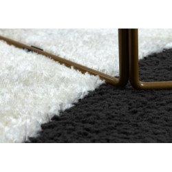 Dywan MODE 8531 abstrakcja krem / czarny 240x330cm