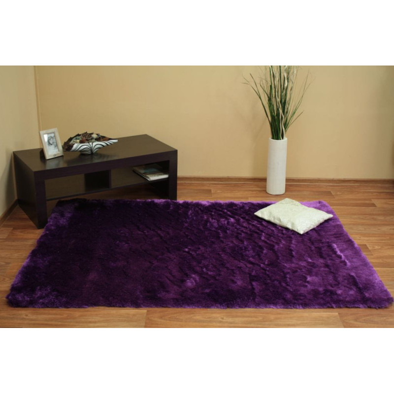 Dywan Shaggy Silk fiolet