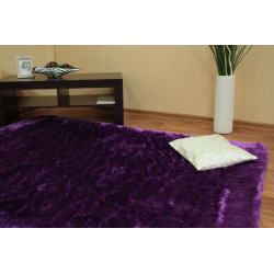 Dywan Shaggy Silk fiolet