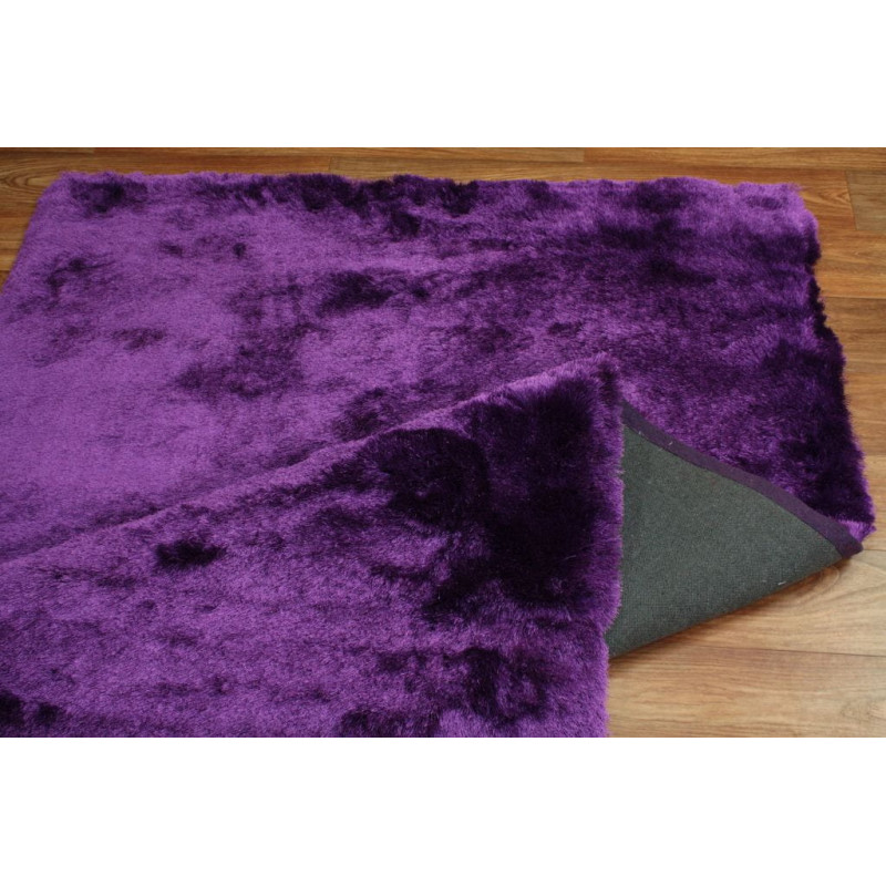 Dywan Shaggy Silk fiolet