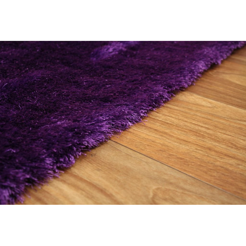 Dywan Shaggy Silk fiolet