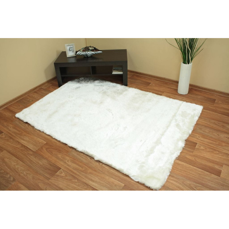 Dywan Shaggy Silk biały/ecru Dywan Shaggy Silk biały/ecru