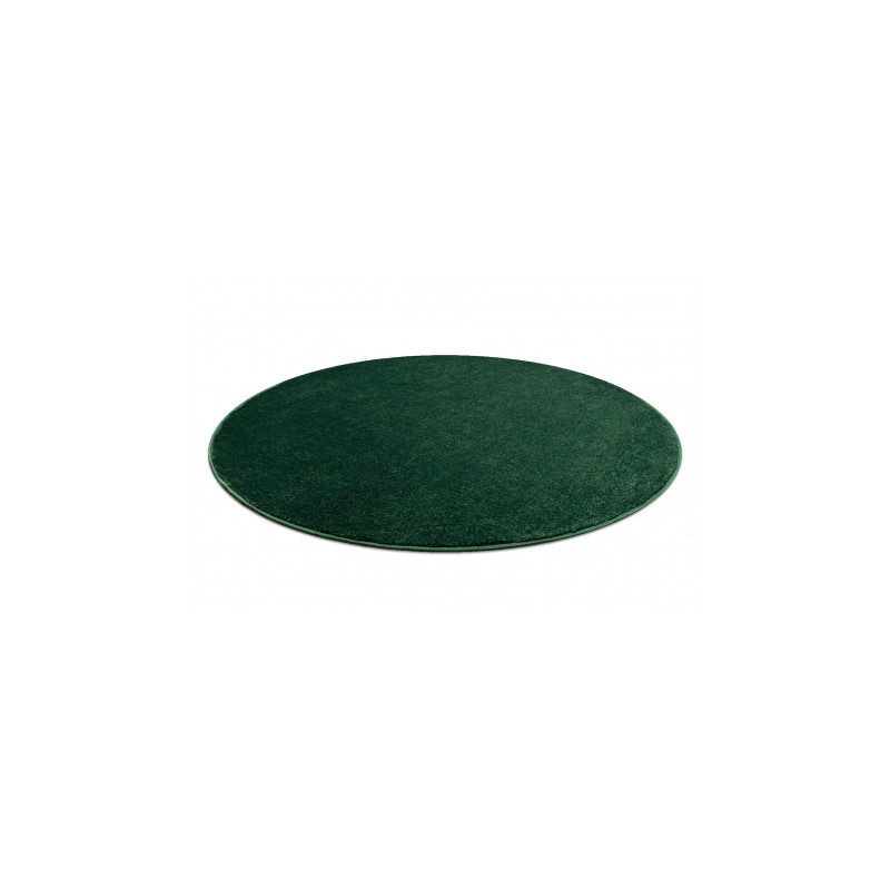 Dywan SOFTY koło Jednolity, jednokolorowy forest zielony koło 150cm Dywan SOFTY koło Jednolity, jednokolorowy forest zielony koło 150cm