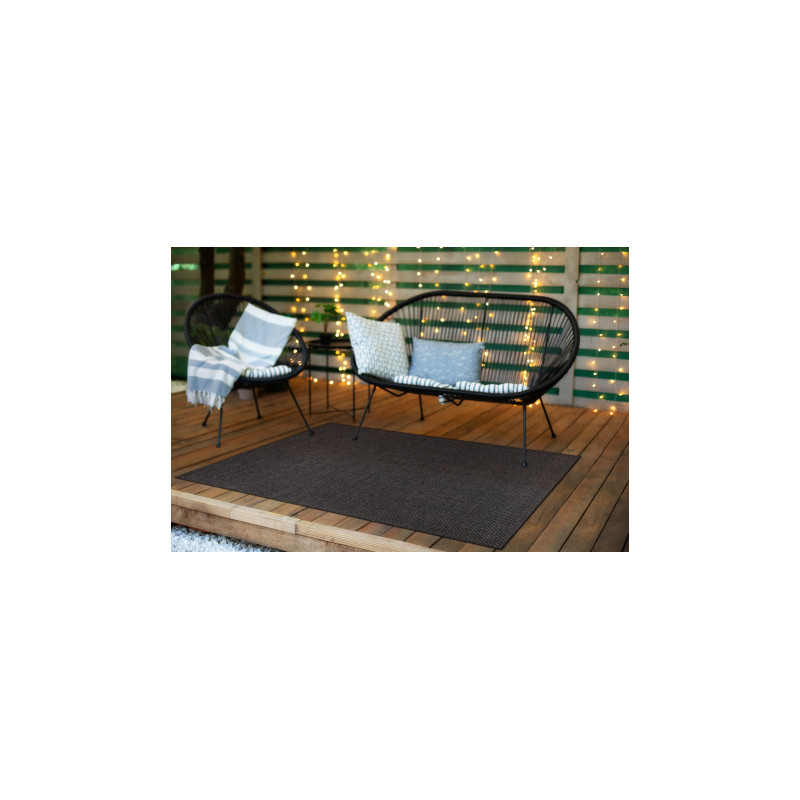 Dywan TIMO 0000 SZNURKOWY SIZAL outdoor czarny 280x370cm Dywan TIMO 0000 SZNURKOWY SIZAL outdoor czarny 280x370cm