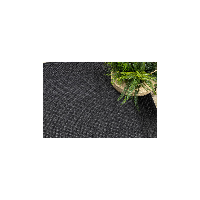 Dywan TIMO 5000 SZNURKOWY SIZAL outdoor, ramka czarny 120x170cm