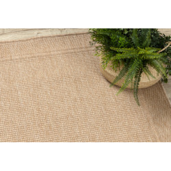 Dywan TIMO 5979 SZNURKOWY SIZAL outdoor ramka ciemny beż 80x250cm