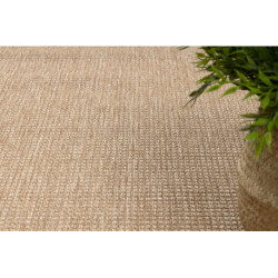Dywan TIMO 5979 SZNURKOWY SIZAL outdoor ramka ciemny beż 240x330cm