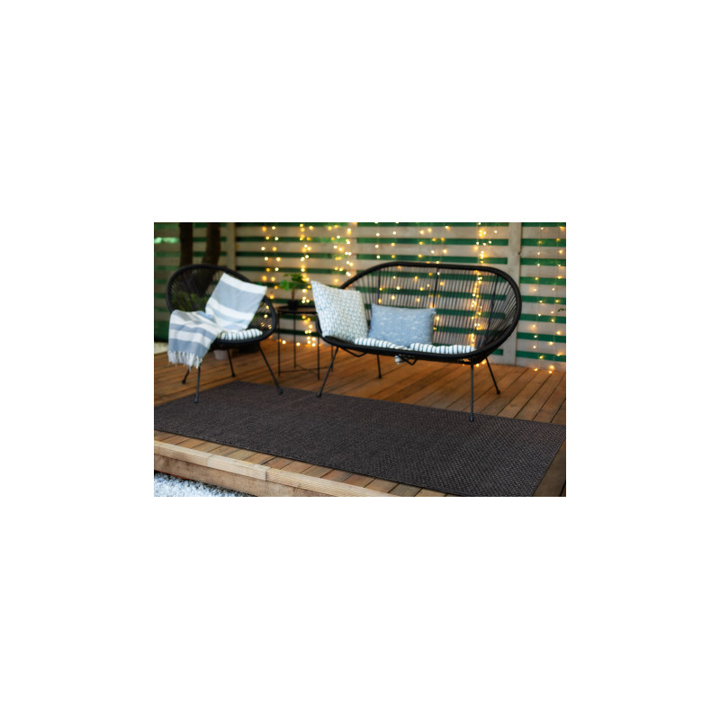 Dywan, chodnik TIMO 0000 SZNURKOWY SIZAL outdoor czarny 60x300cm Dywan, chodnik TIMO 0000 SZNURKOWY SIZAL outdoor czarny 60x300cm