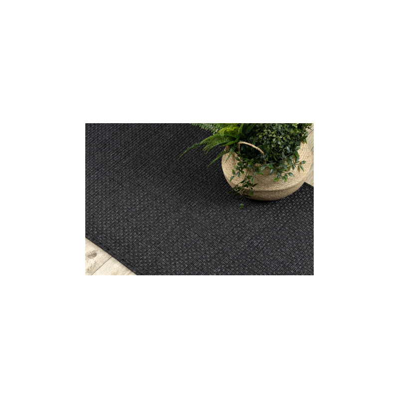 Dywan, chodnik TIMO 0000 SZNURKOWY SIZAL outdoor czarny 60x300cm Dywan, chodnik TIMO 0000 SZNURKOWY SIZAL outdoor czarny 60x300cm